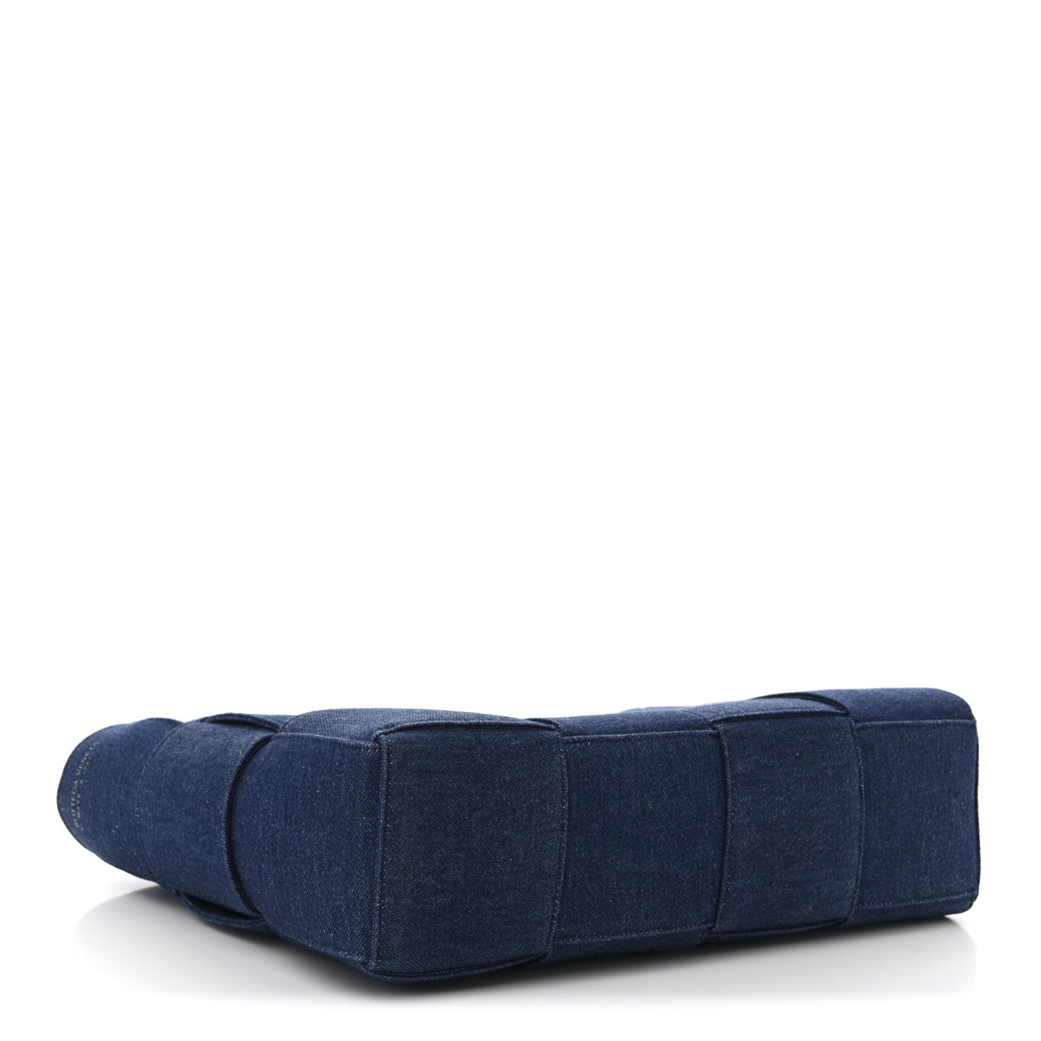 Bottega Veneta Denim Maxi Intrecciato Mens Arco Tote 5 of 10