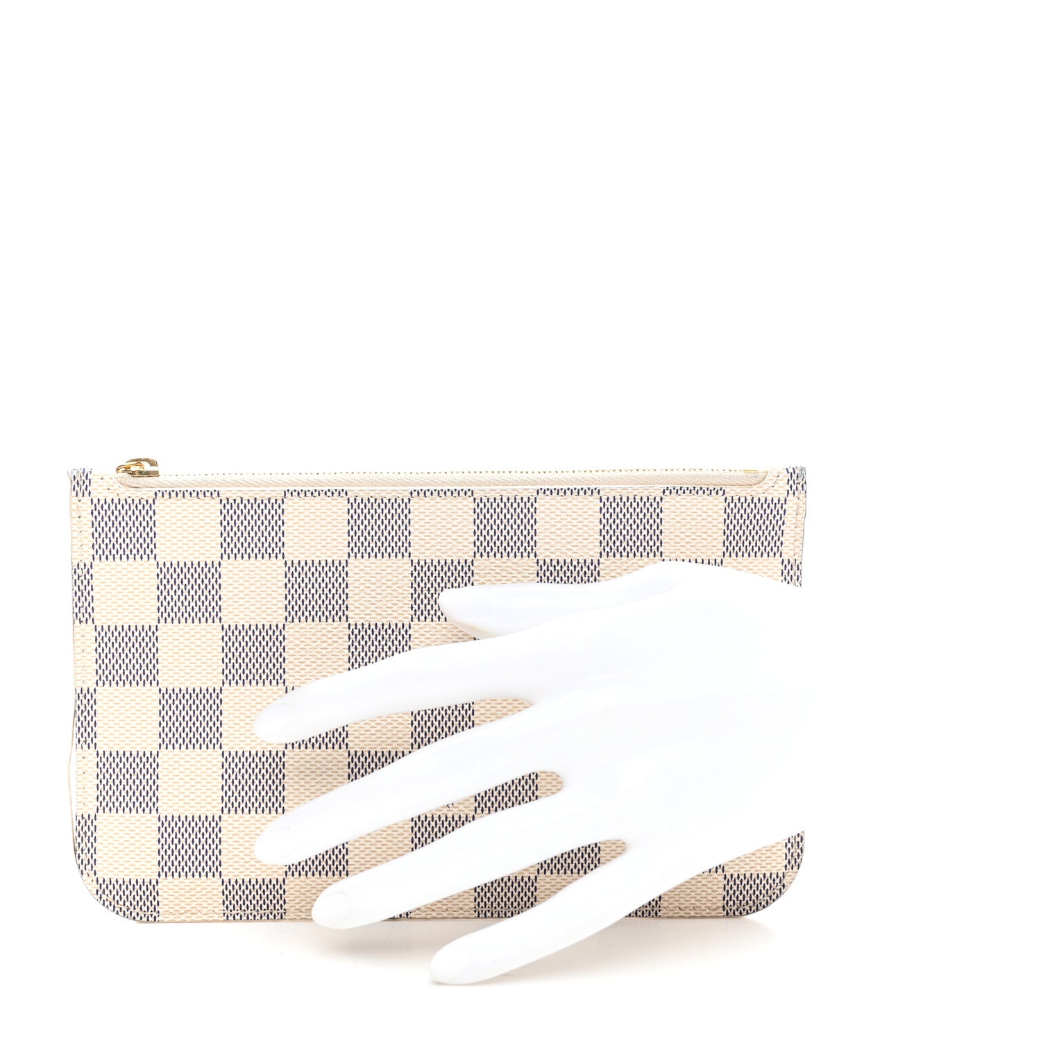 Louis Vuitton Damier Azur Neverfull PM Pochette 2 of 15