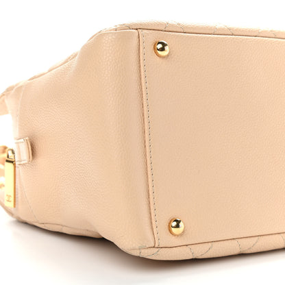 Chanel Caviar Quilted Petit Timeless Tote PTT Beige 8 of 9