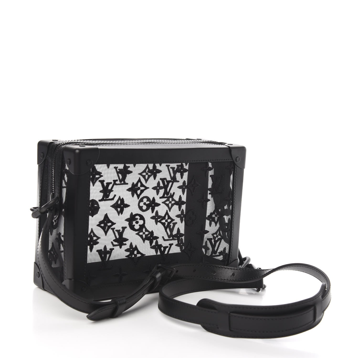 Louis Vuitton Monogram See Through Soft Trunk Black 3 of 11