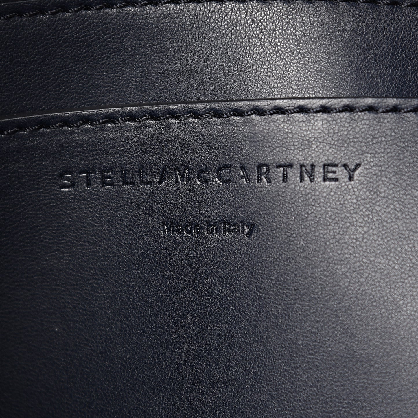 Eco Alter Denim Perforated Logo Mini Crossbody Navy