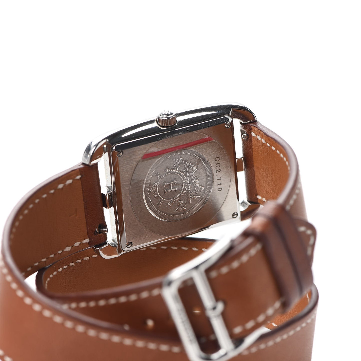 Stainless Steel Barenia 29mm Cape Cod Double Tour Quartz Watch Fauve
