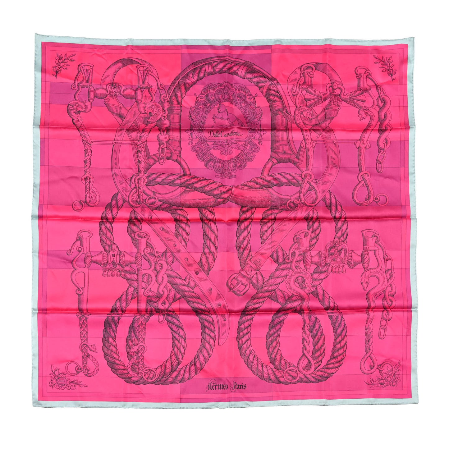 Silk Della Cavalleria Finesse Scarf 90