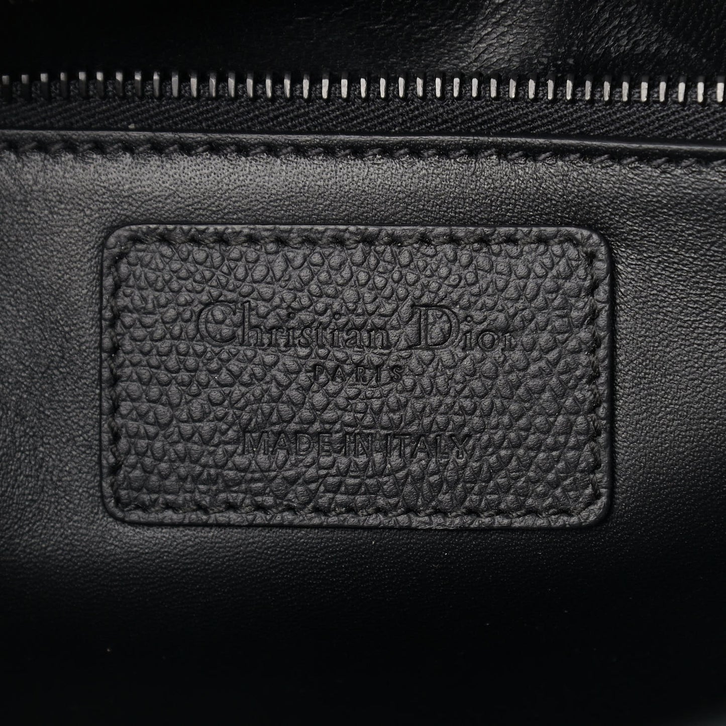 Ultra Matte Grained Calfskin 30 Montaigne Flap Bag Black