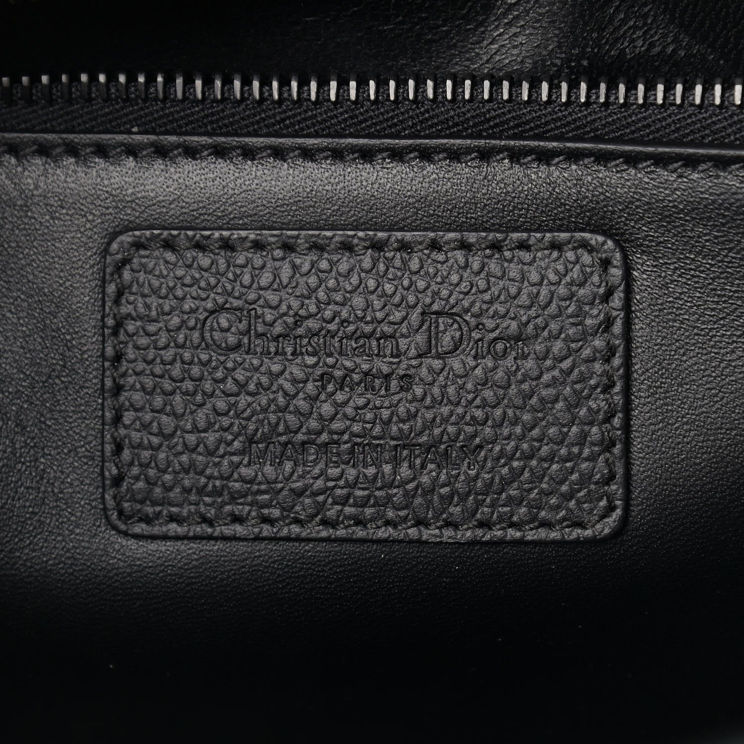 Christian Dior Ultra Matte Grained Calfskin 30 Montaigne Flap Bag Black 6 of 12