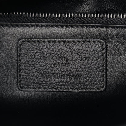 Christian Dior Ultra Matte Grained Calfskin 30 Montaigne Flap Bag Black 6 of 12