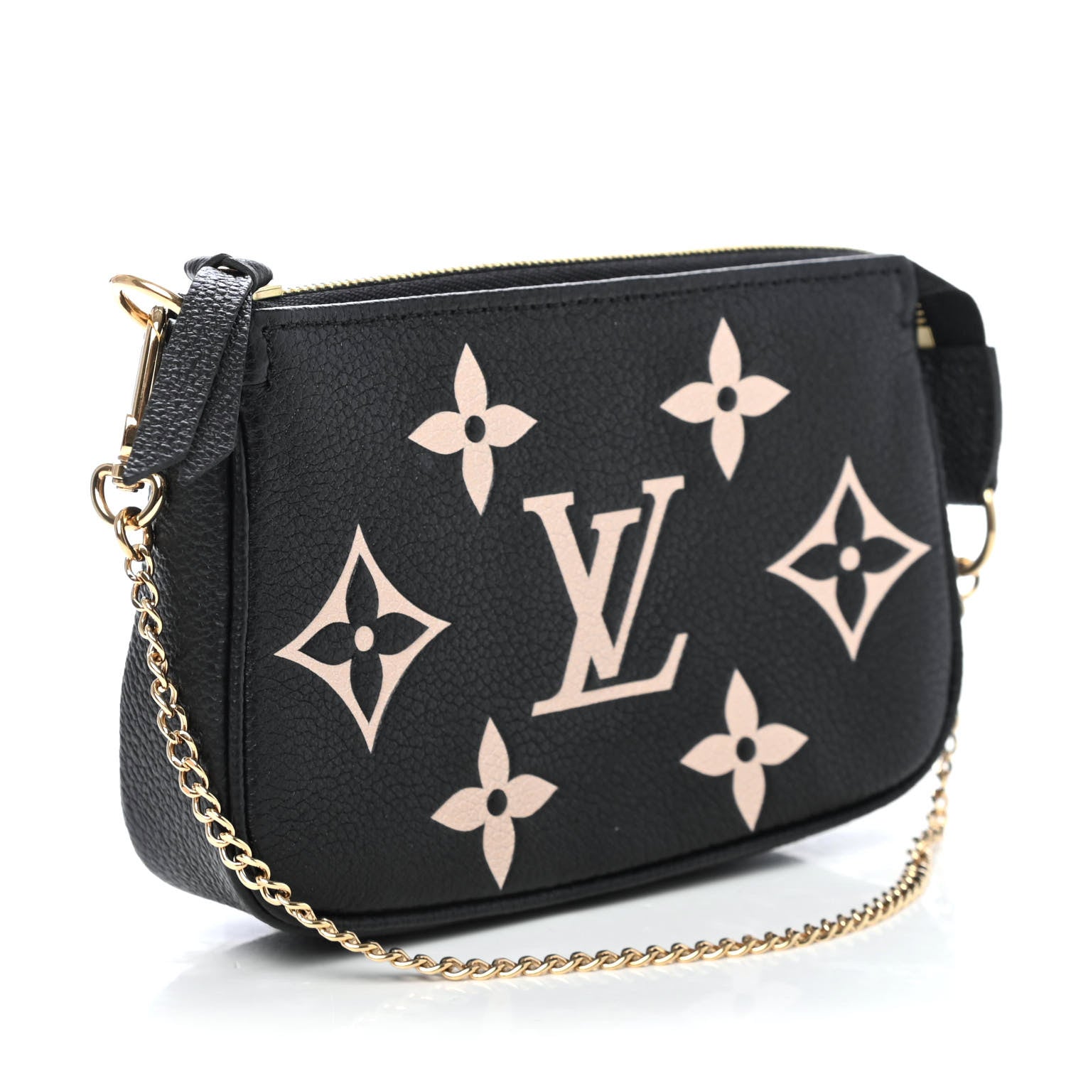 Louis Vuitton Empreinte Monogram Giant Mini Pochette Accessories Black 2 of 4