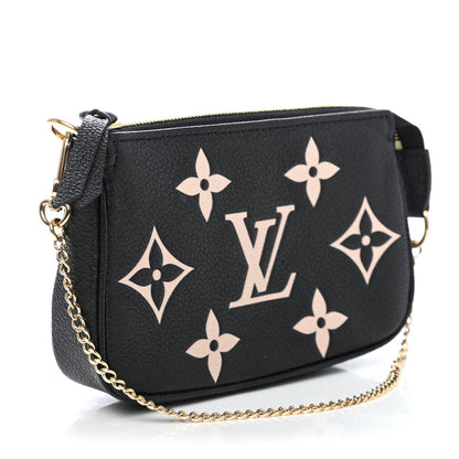 Louis Vuitton Empreinte Monogram Giant Mini Pochette Accessories Black 2 of 4