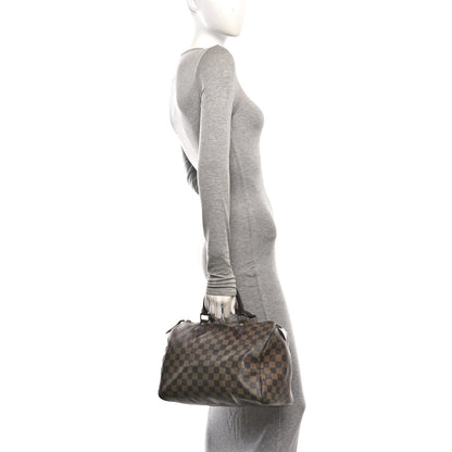 Louis Vuitton Damier Ebene Speedy 30 2 of 12