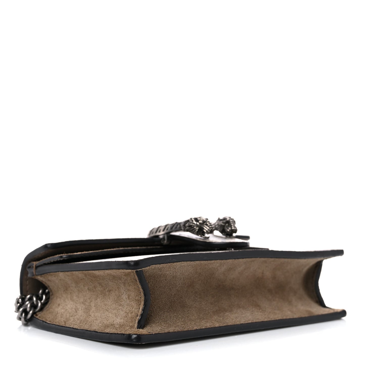 GG Supreme Monogram Super Mini Dionysus Shoulder Bag Taupe