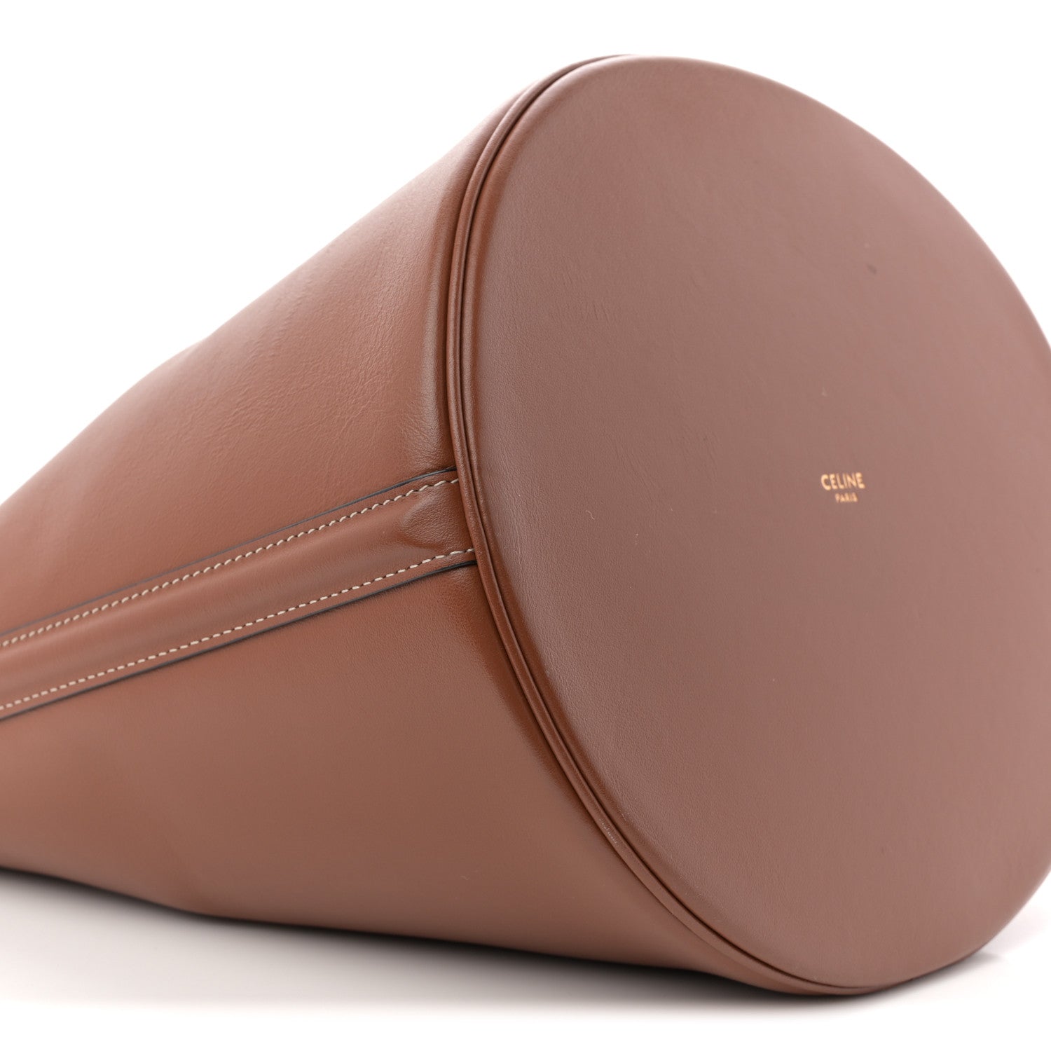 Celine Smooth Calfskin Bucket 16 Bag Tan 9 of 12