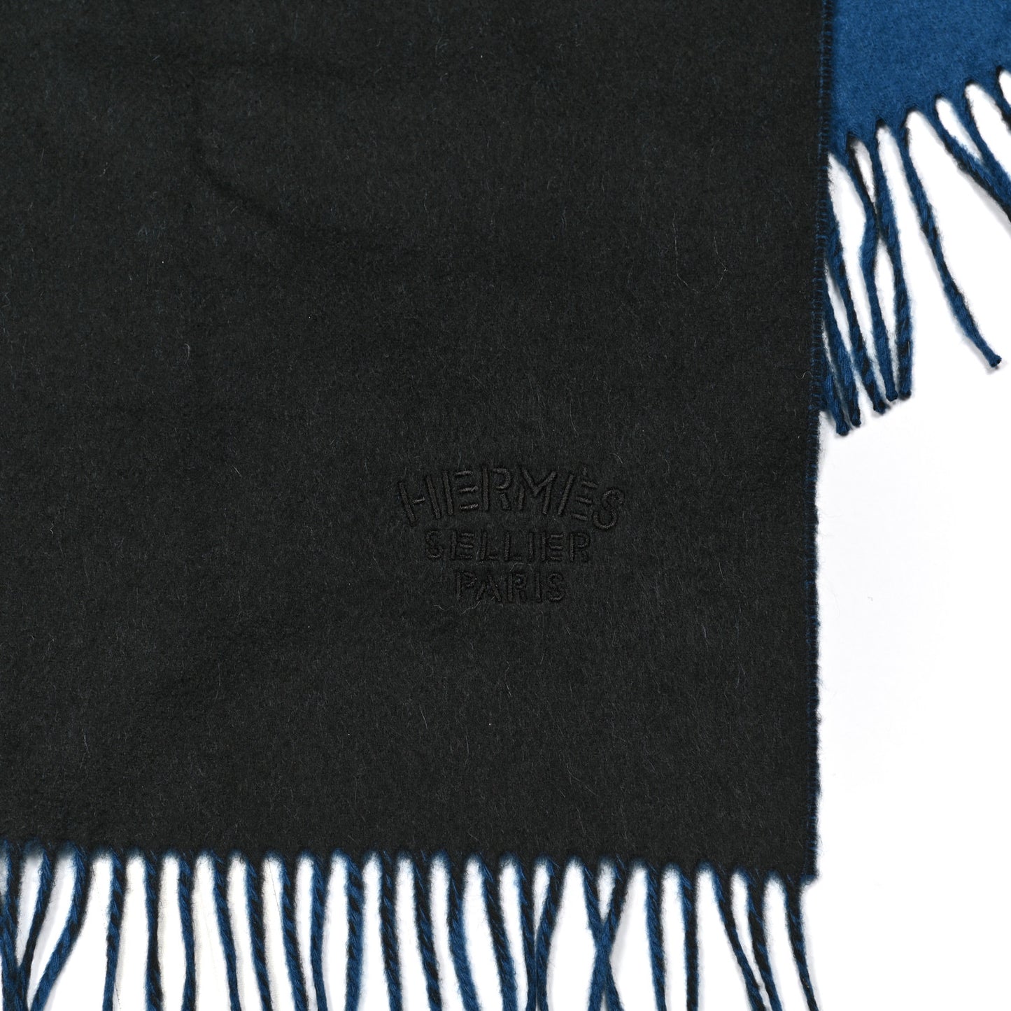 Cashmere Fringe Double Face Stole