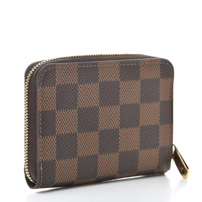 Louis Vuitton Damier Ebene Zippy Coin Purse 3 of 7