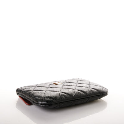 Chanel Caviar Quilted Small Pouch Black 4 of 7