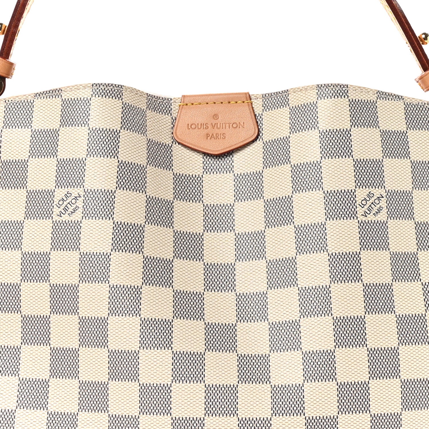 Louis Vuitton Damier Azur Graceful PM Rose Ballerine 7 of 9