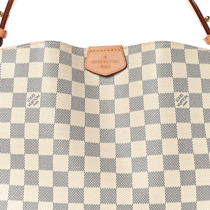 Louis Vuitton Damier Azur Graceful PM Rose Ballerine 7 of 9