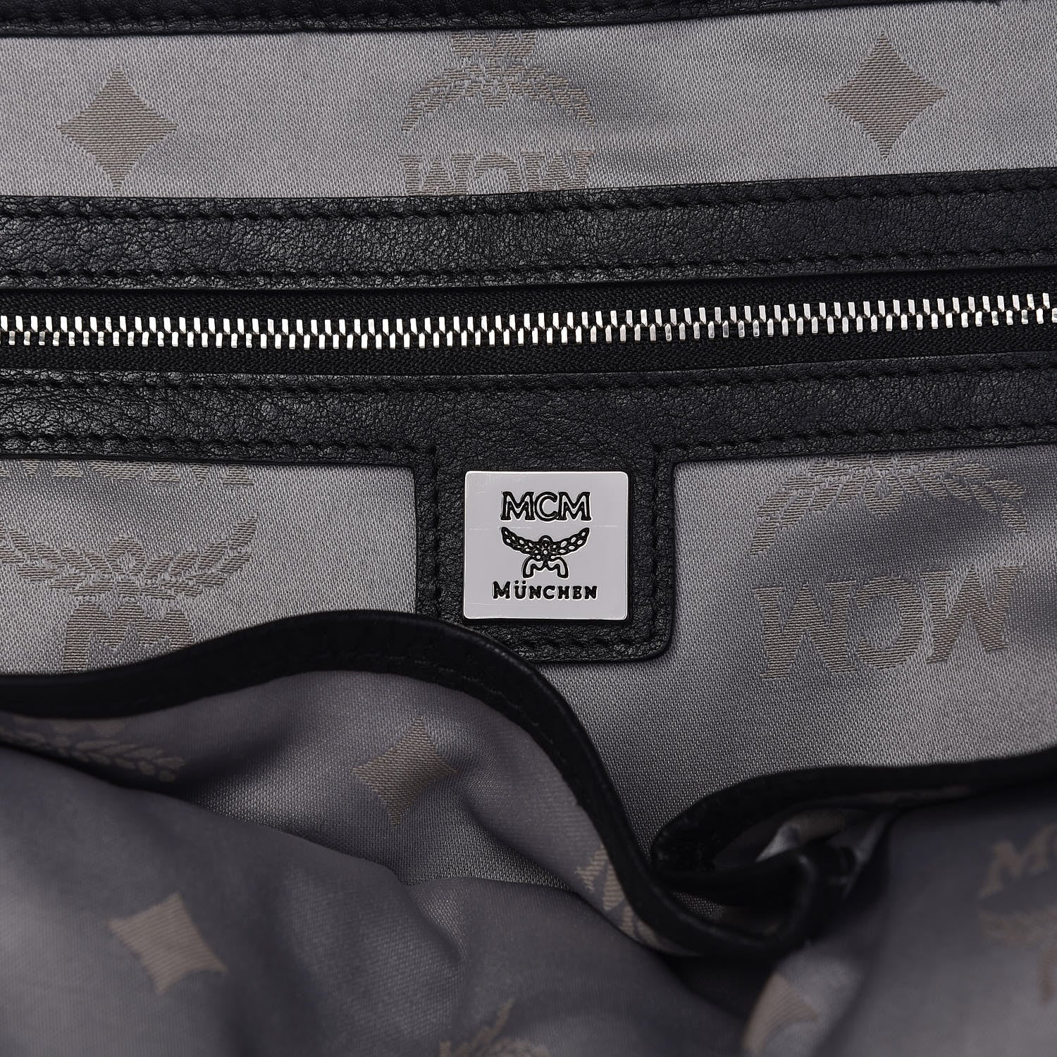 MCM Visetos Studded Medium Dual Stark Backpack White 7 of 32