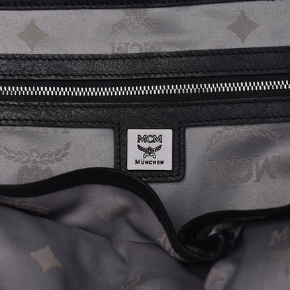 MCM Visetos Studded Medium Dual Stark Backpack White 7 of 32