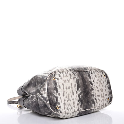 Gucci Karung Printed Large Bright Bit Animalier Top Handle Tote 5 of 23