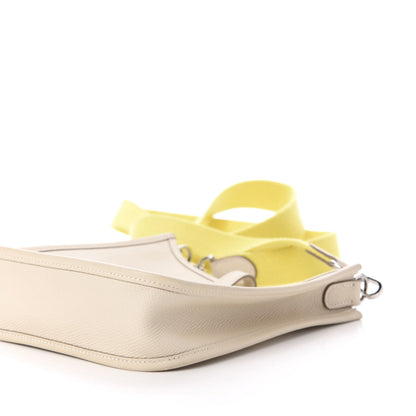 Hermes Epsom Amazone Evelyne TPM Craie Lime 8 of 10