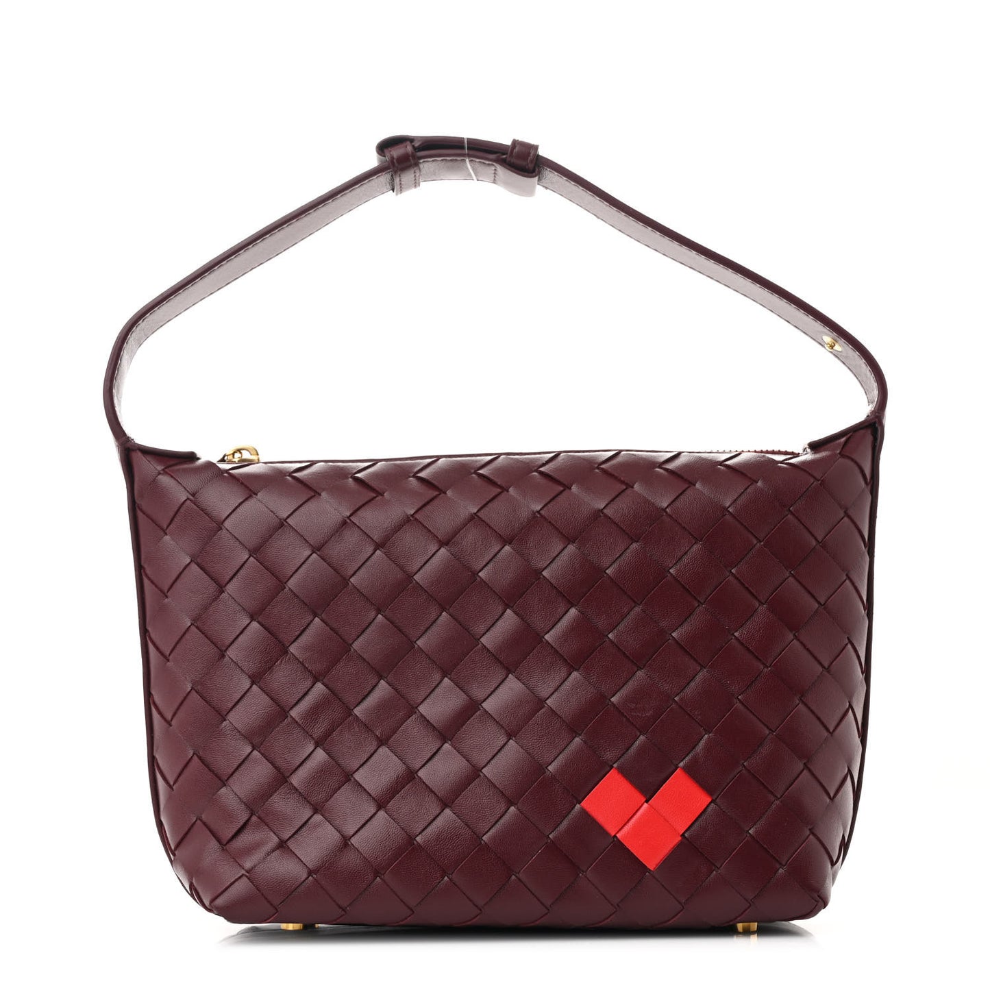 Calfskin Nappa Intrecciato Mini Wallace Barolo