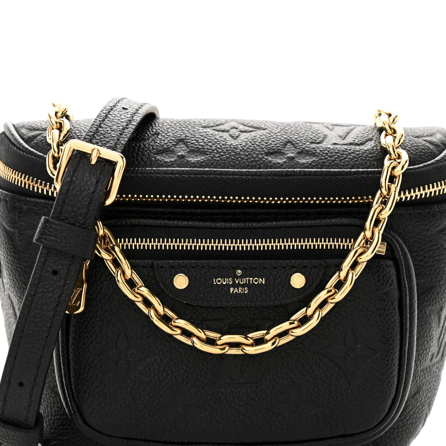 Louis Vuitton Empreinte Mini Bumbag Black 7 of 10