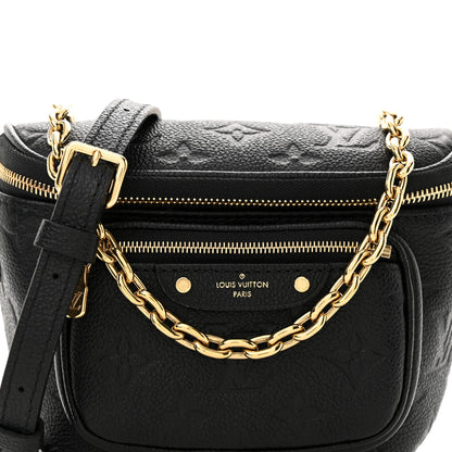 Louis Vuitton Empreinte Mini Bumbag Black 7 of 10
