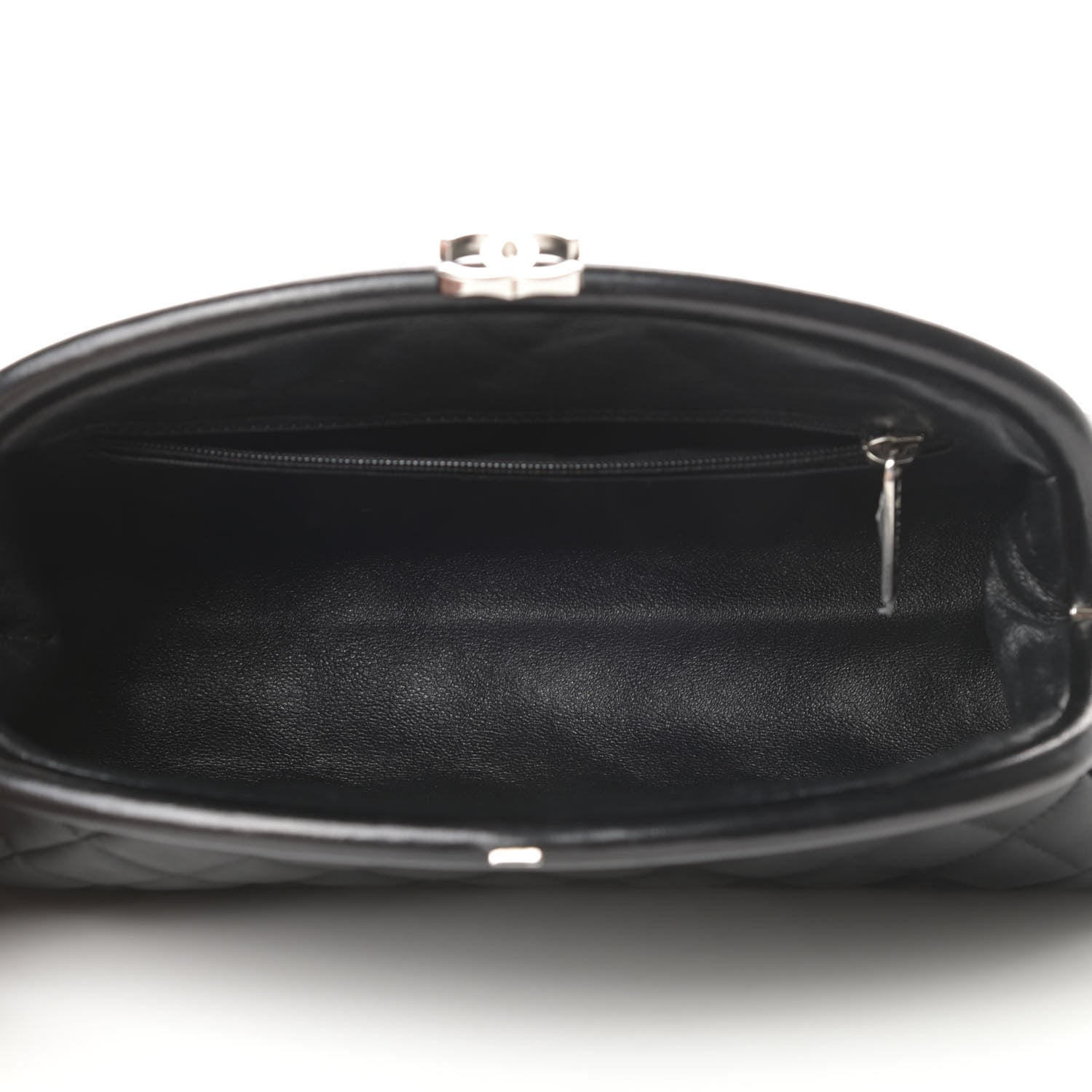 Chanel Lambskin Quilted Timeless Clutch Black 5 of 8