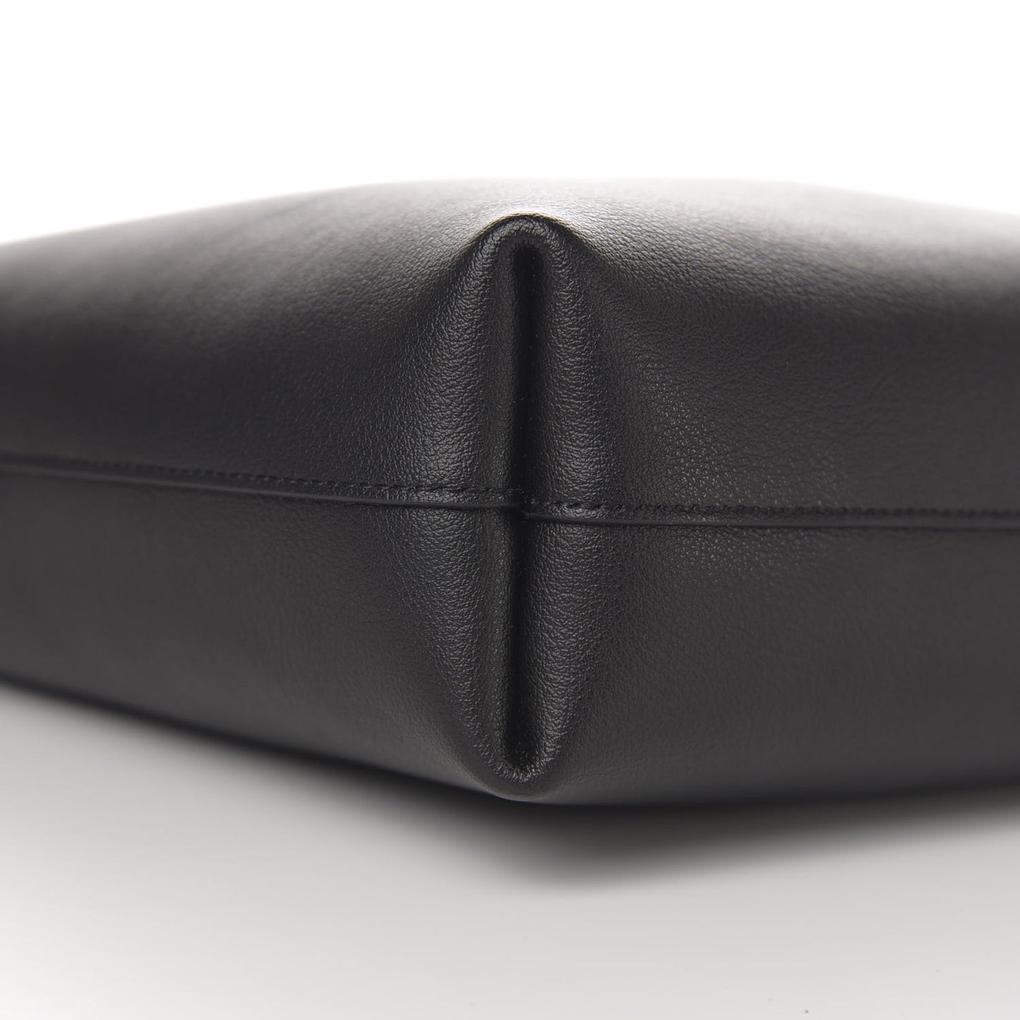 Calfskin Toy Shopping Tote Black