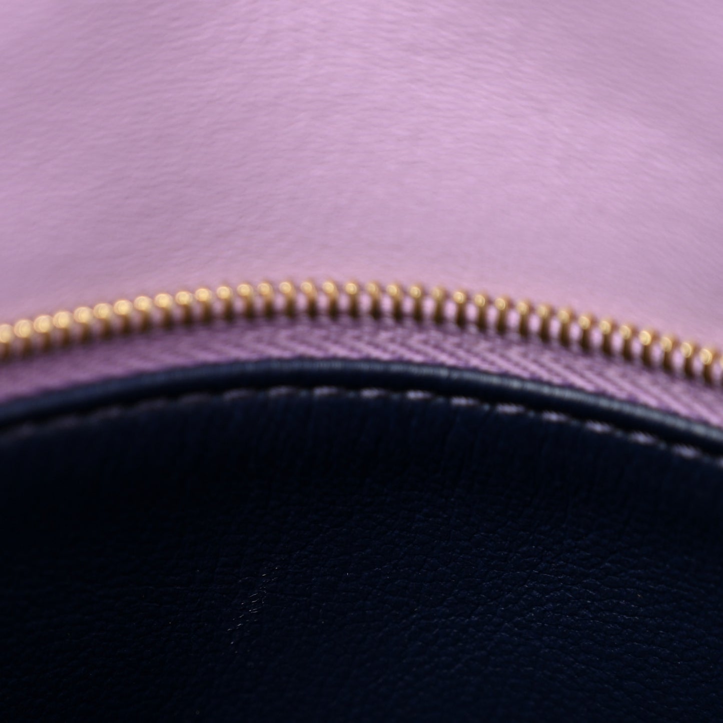 Lambskin Embossed Monogram Pochette Coussin Parme