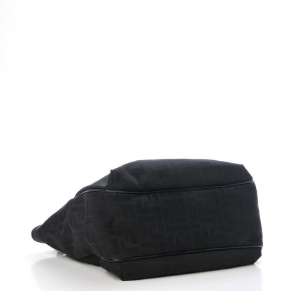 Fendi Zucca Small Chef Shopping Tote Black 4 of 11