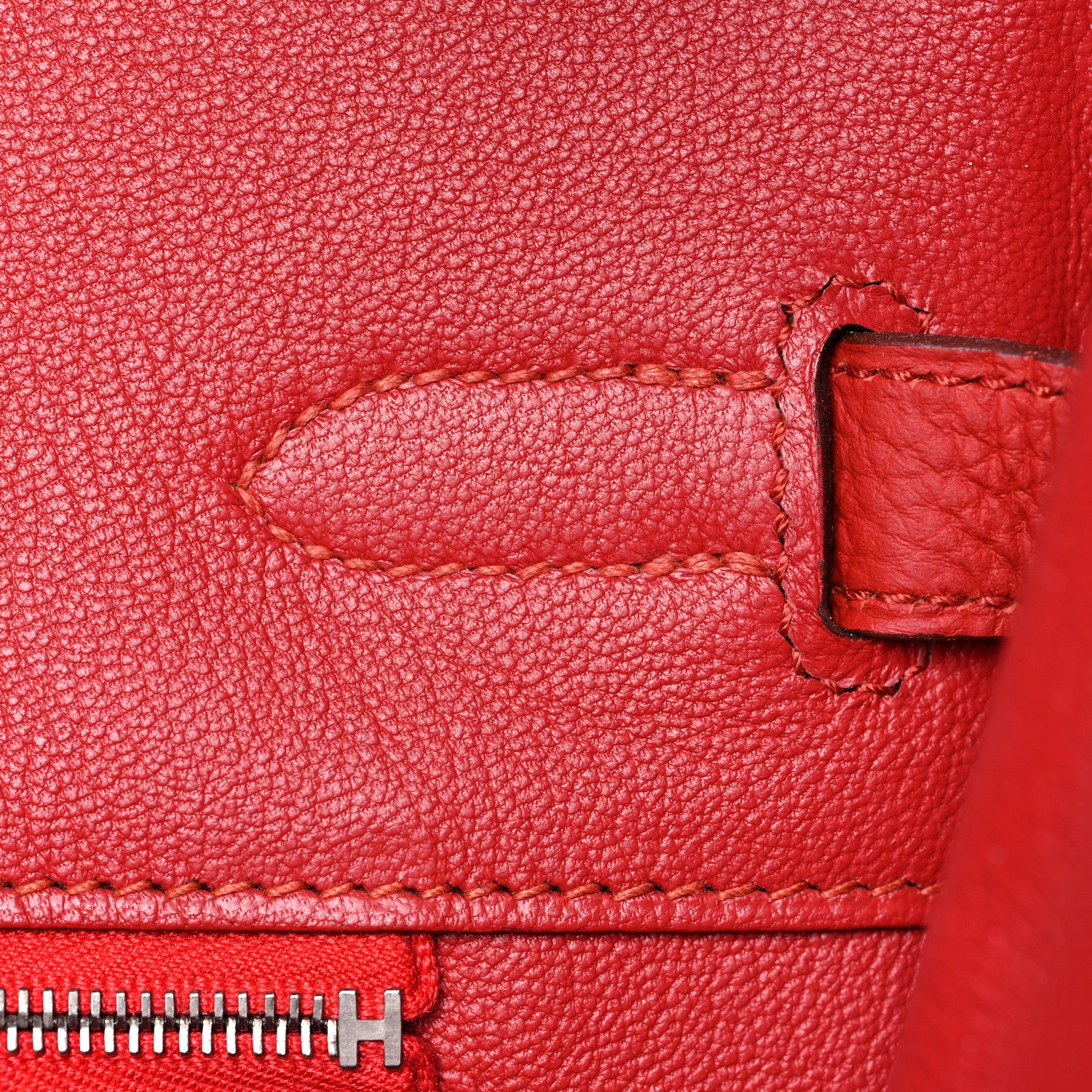 Hermes Togo Birkin 35 Rouge Casaque 25 of 38