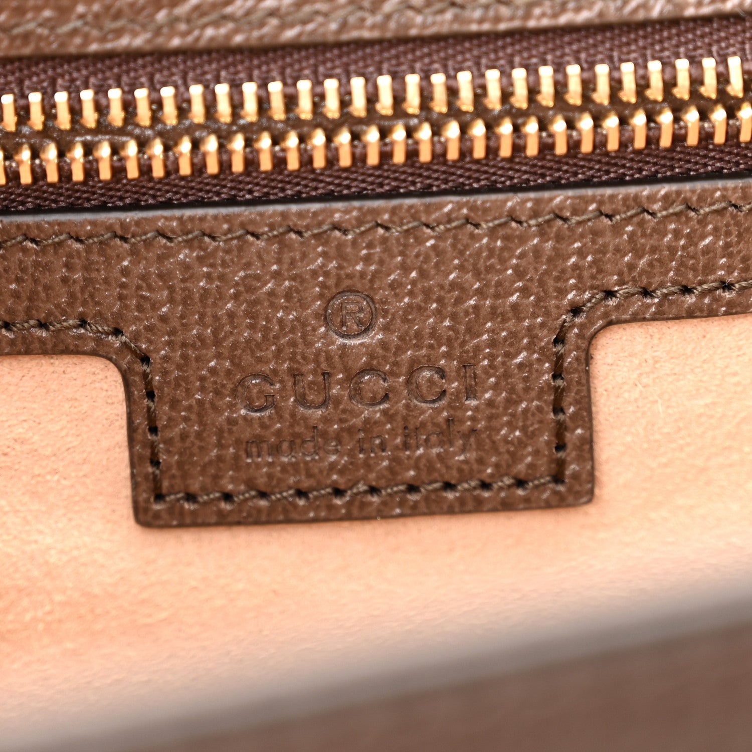 Gucci GG Supreme Monogram Web Small Ophidia Flap Messenger Bag Brown 6 of 10