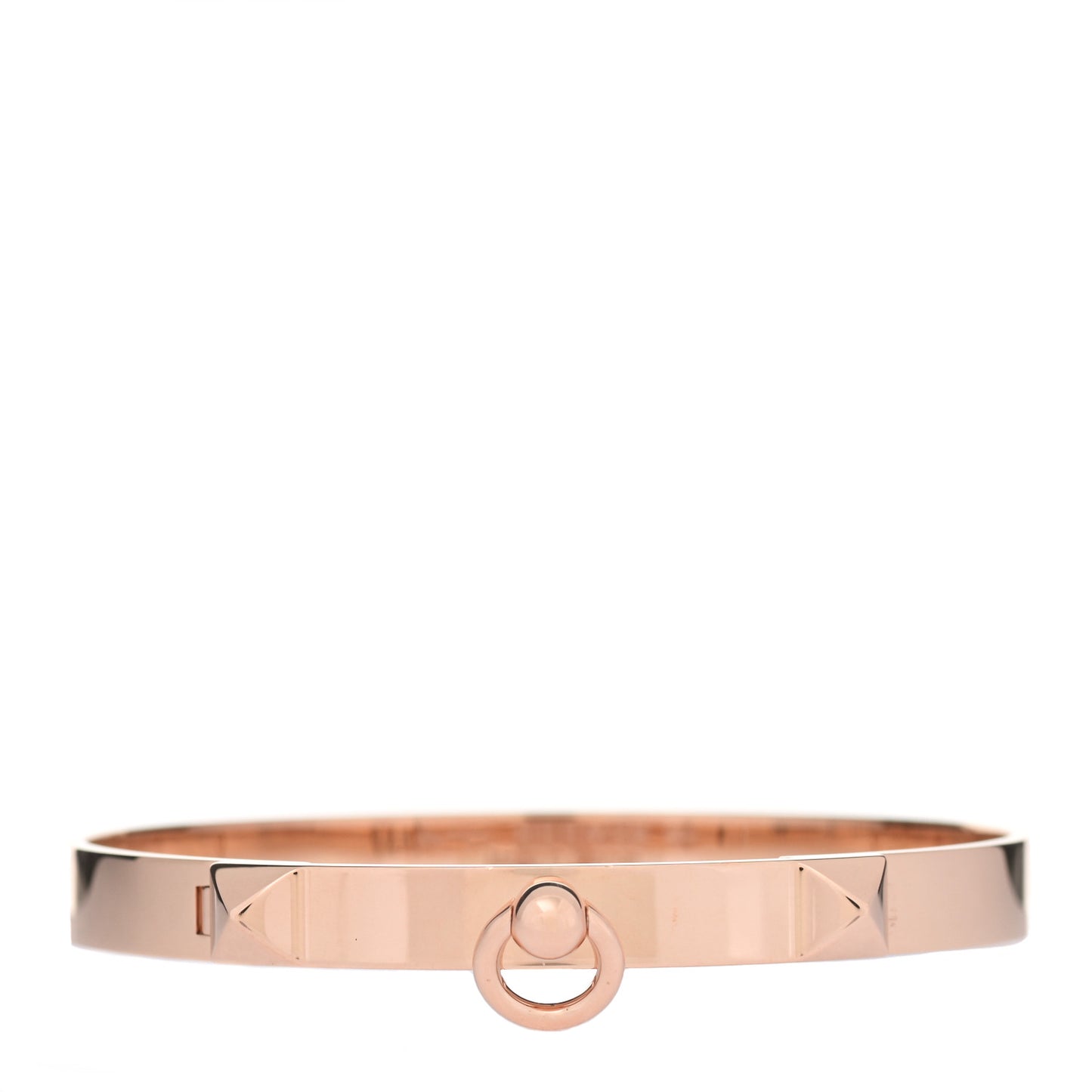 18K Rose Gold PM Collier De Chien Bracelet SH