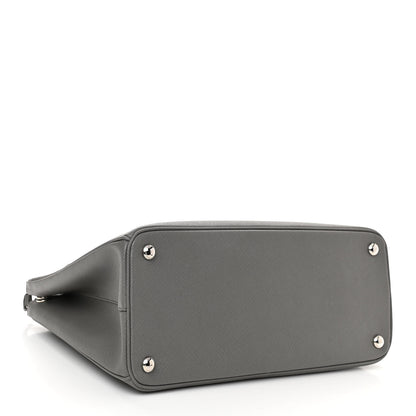 Prada Saffiano Lux Large Galleria Double Zip Tote Marmo 4 of 10