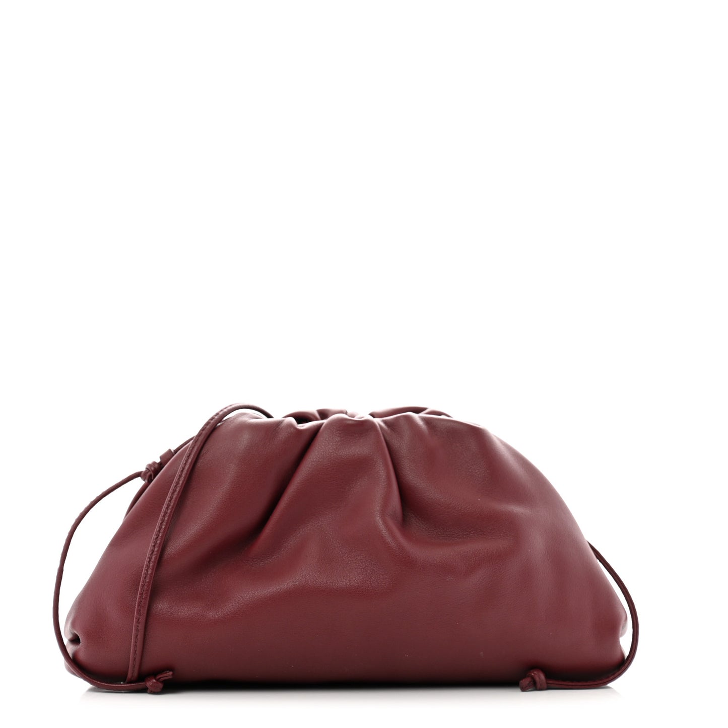 Butter Calfskin The Mini Pouch Bordeaux