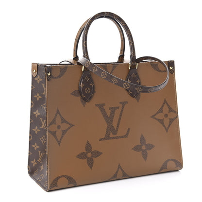 Louis Vuitton Reverse Monogram Giant Onthego MM 4 of 12