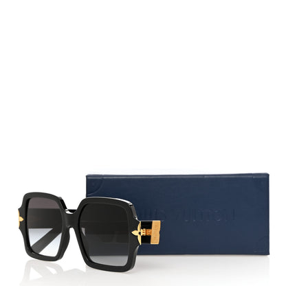 Louis Vuitton LOUIS VUITTON My LV Flower Sunglasses Z1750W Black 10 of 10