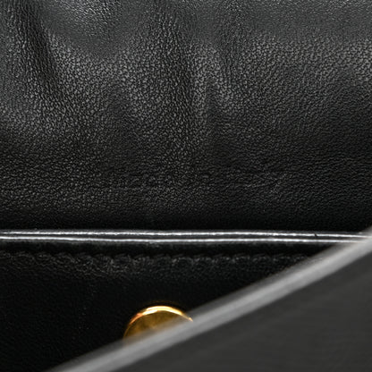 Celine Grained Calfskin Medium Trotteur Black 13 of 17