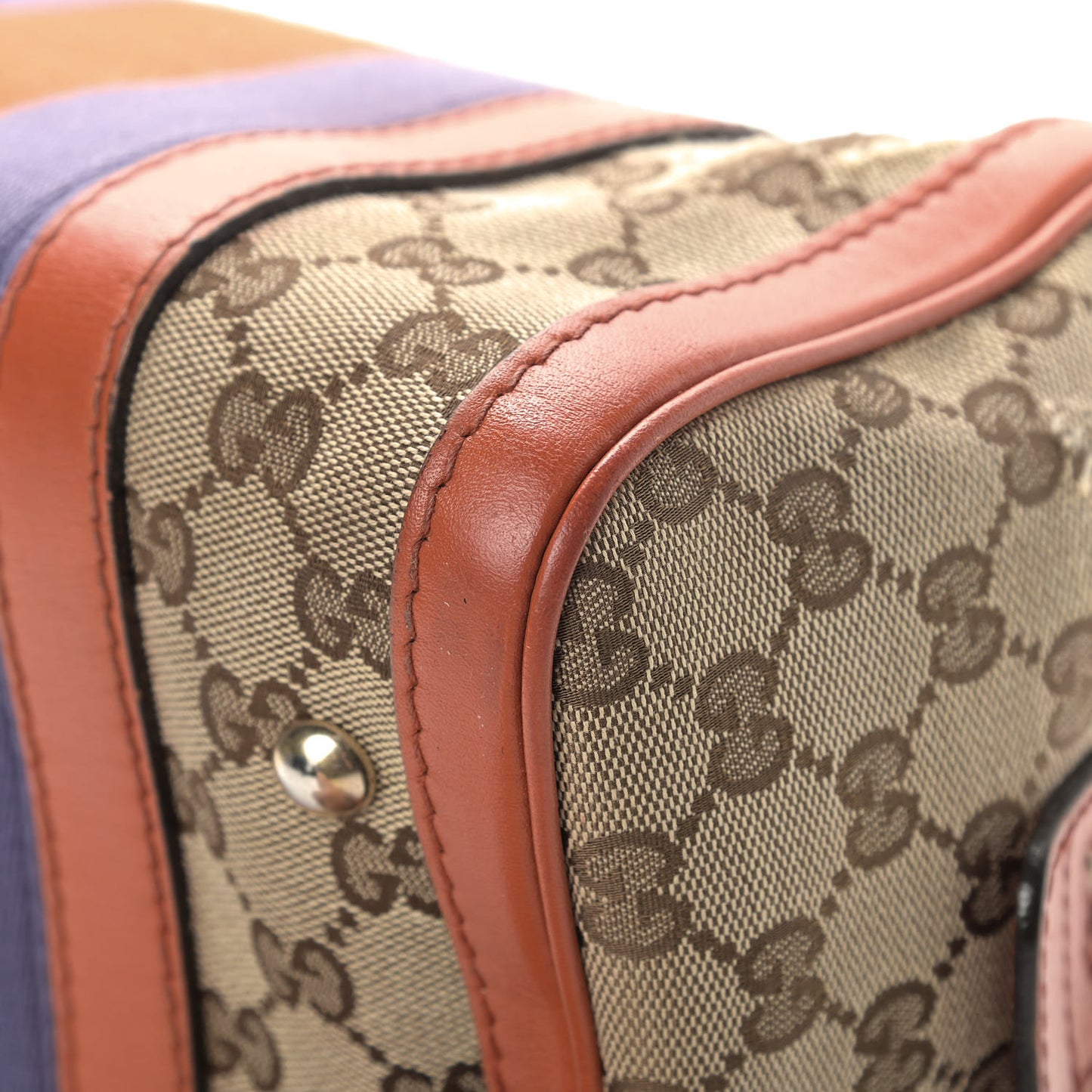 Monogram Vintage Web Small Boston