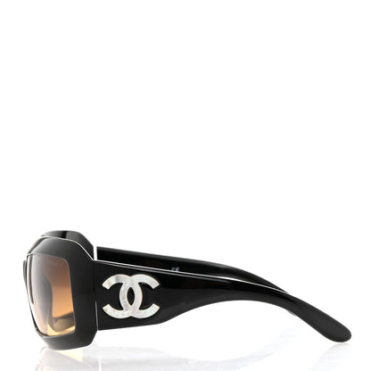 Chanel Mother of Pearl CC Sunglasses 5076-H Black 3 of 7