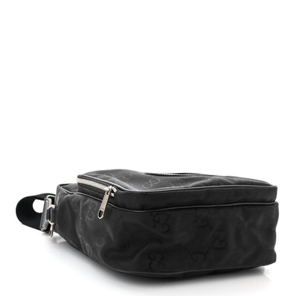 Gucci Econyl Nylon Monogram Off The Grid Messenger Black 4 of 10