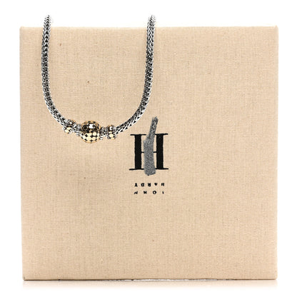 John Hardy Sterling Silver 18K Yellow Gold Dot Classic Chain Necklace 6 of 6
