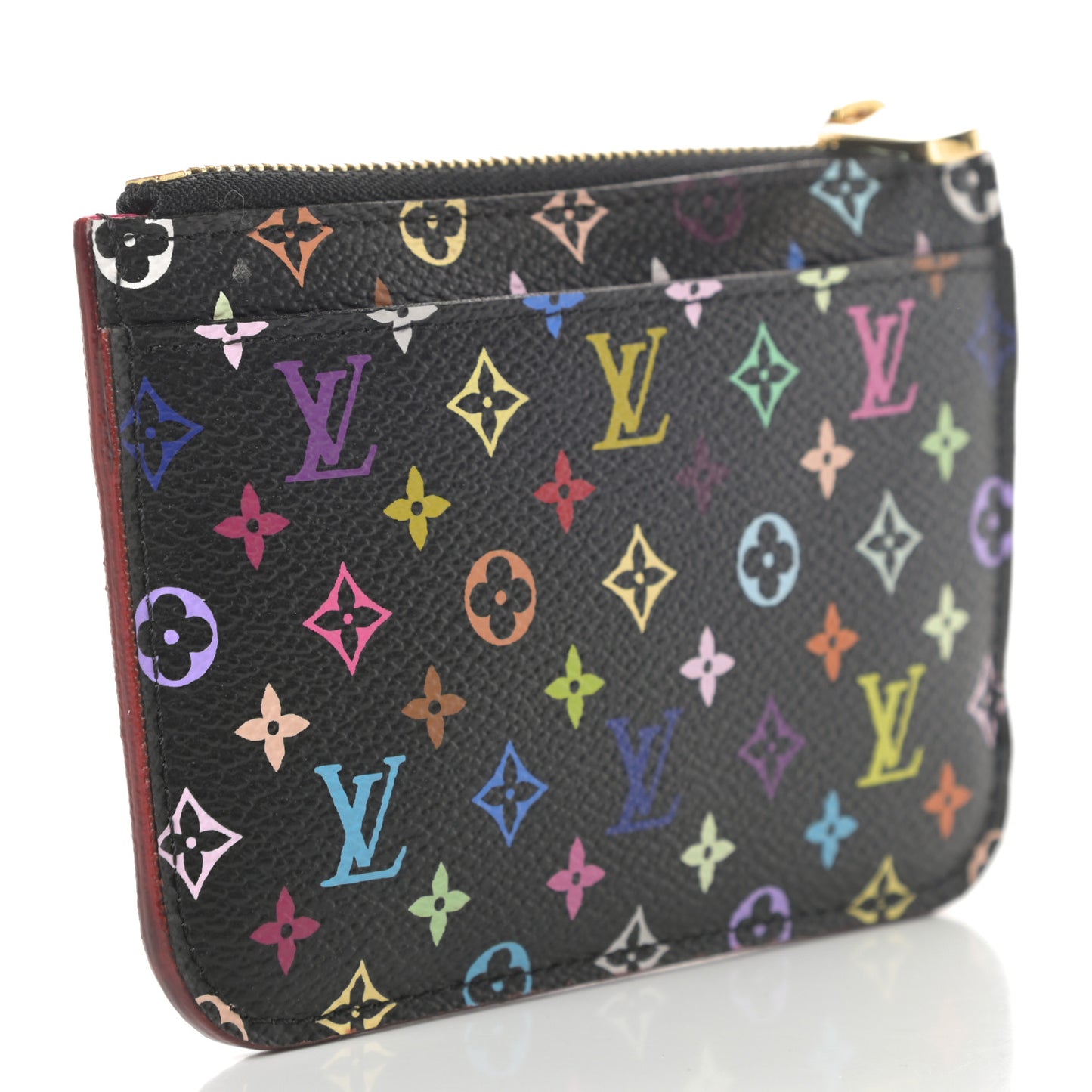 Monogram Multicolor Key Pouch Black Grenade
