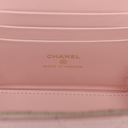 Chanel Caviar Quilted Small Vanity Case With Chain Light Pink 6 of 11