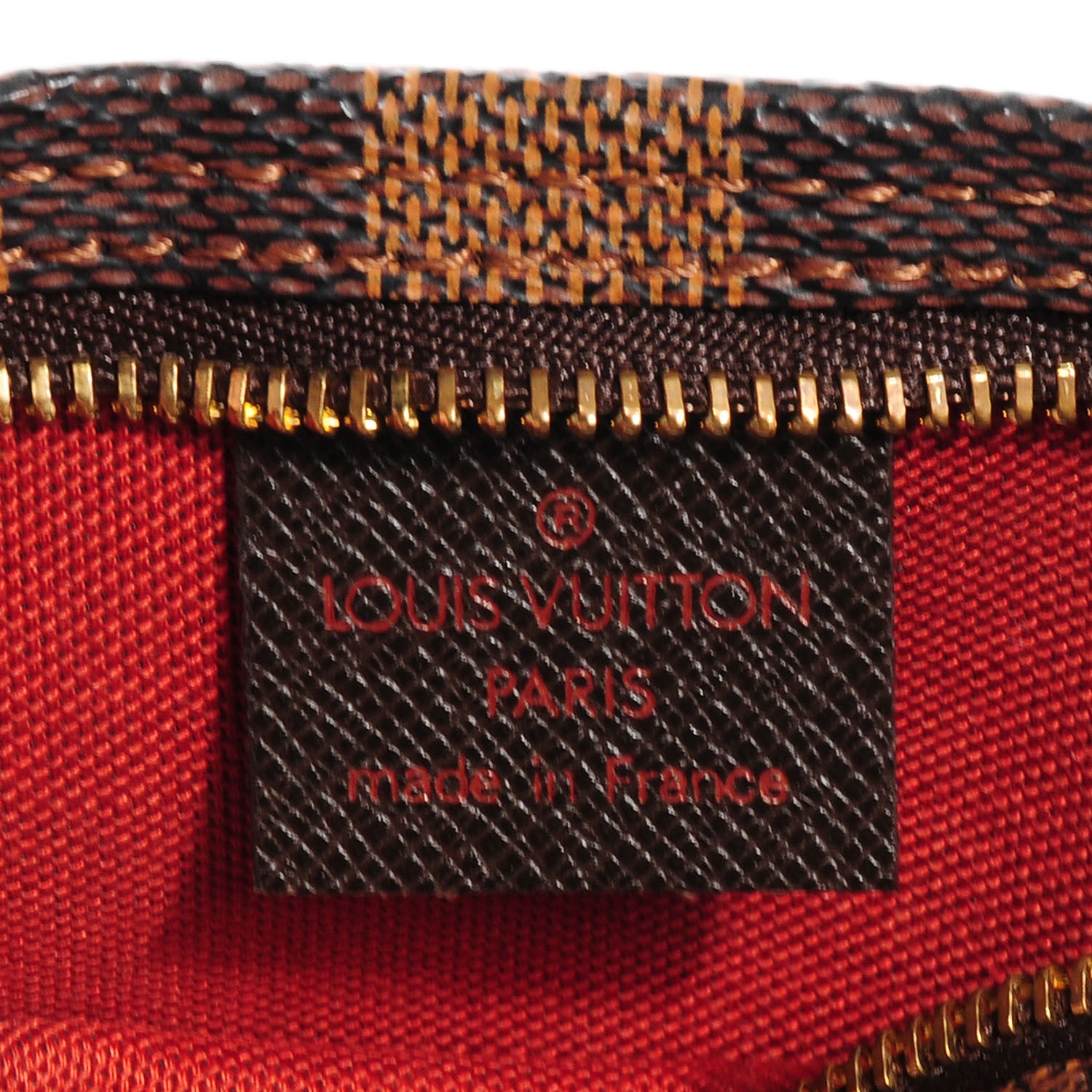 Louis Vuitton Damier Ebene Trousse Makeup Pochette 6 of 7