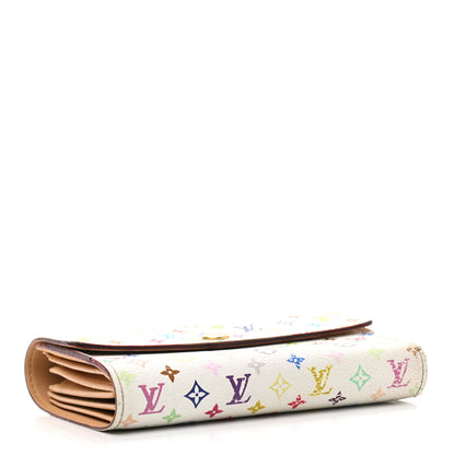 Louis Vuitton Monogram Multicolor Alexandra Wallet White 4 of 12