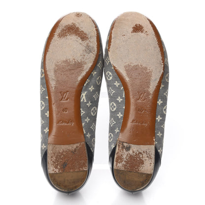 Louis Vuitton Monogram Idylle Ballerina Flats 40 Encre 5 of 14