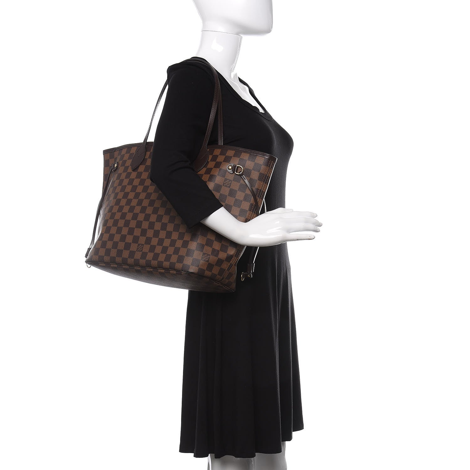 Louis Vuitton Damier Ebene Neo Neverfull MM 2 of 11