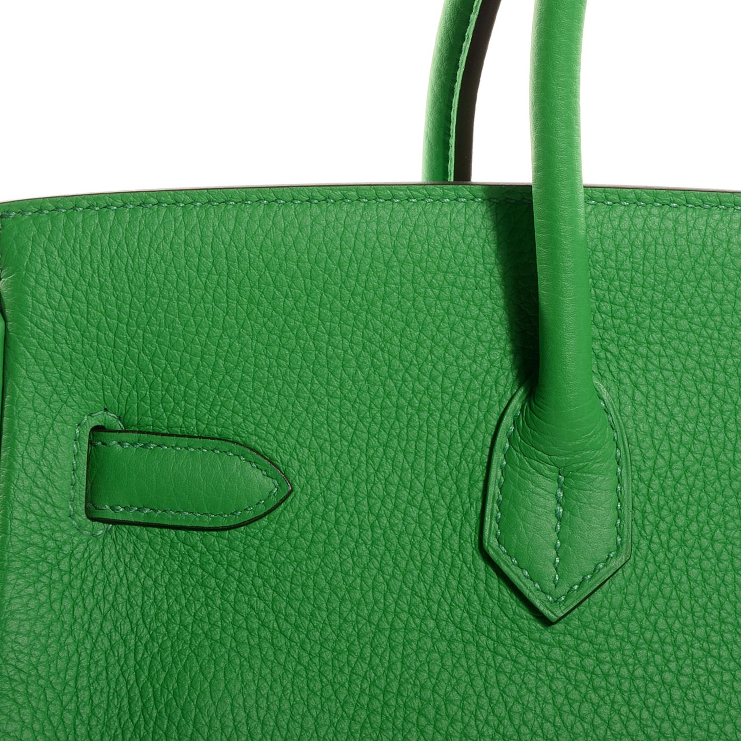 Taurillon Clemence Birkin 35 Bambou Bamboo